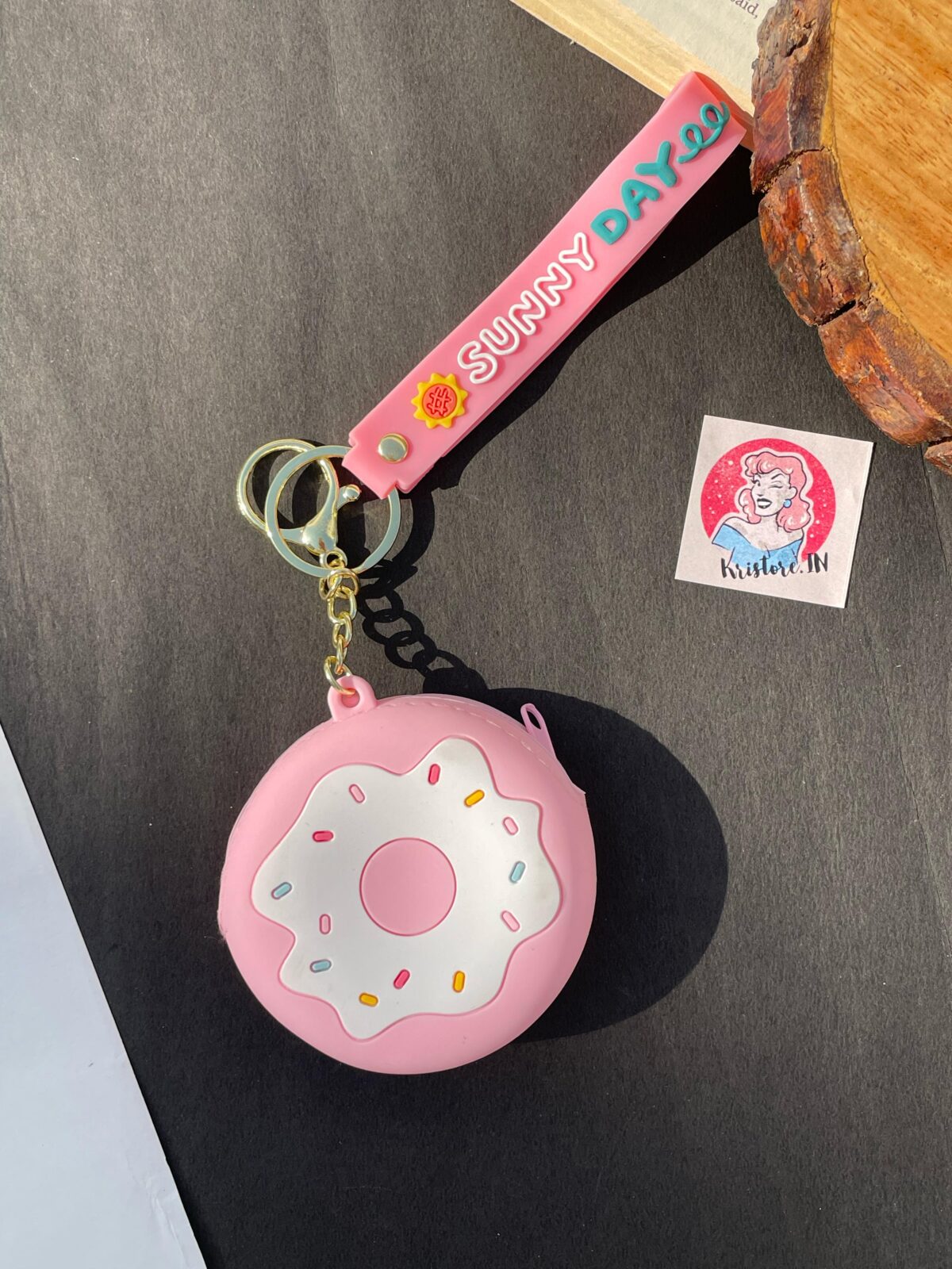 Quirky Coin Pouch- Doughnut