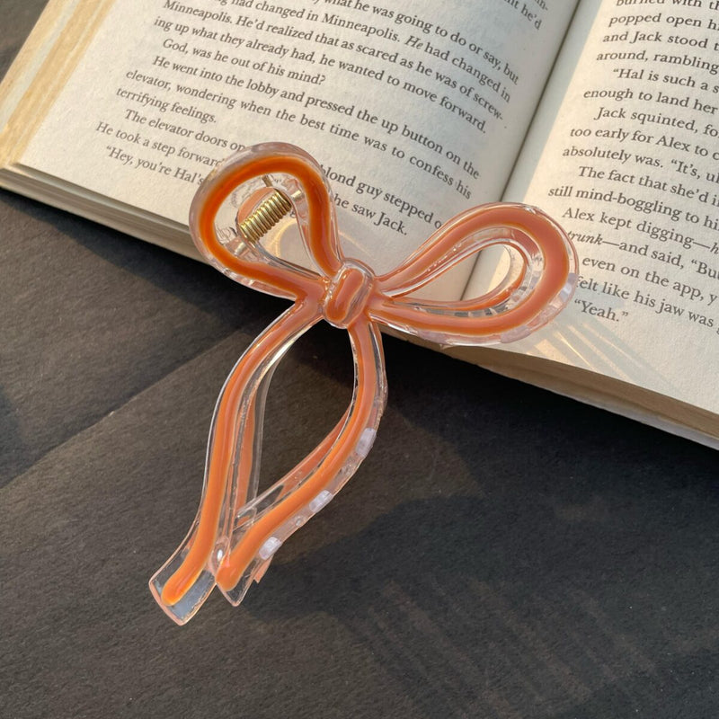Pinteresty Bow Claw Clip- Large