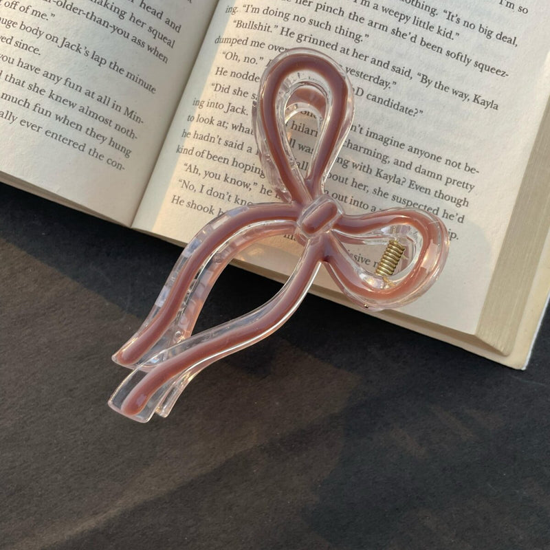 Pinteresty Bow Claw Clip- Large