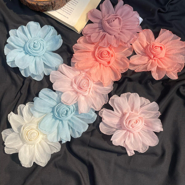 Flower Bow Clip
