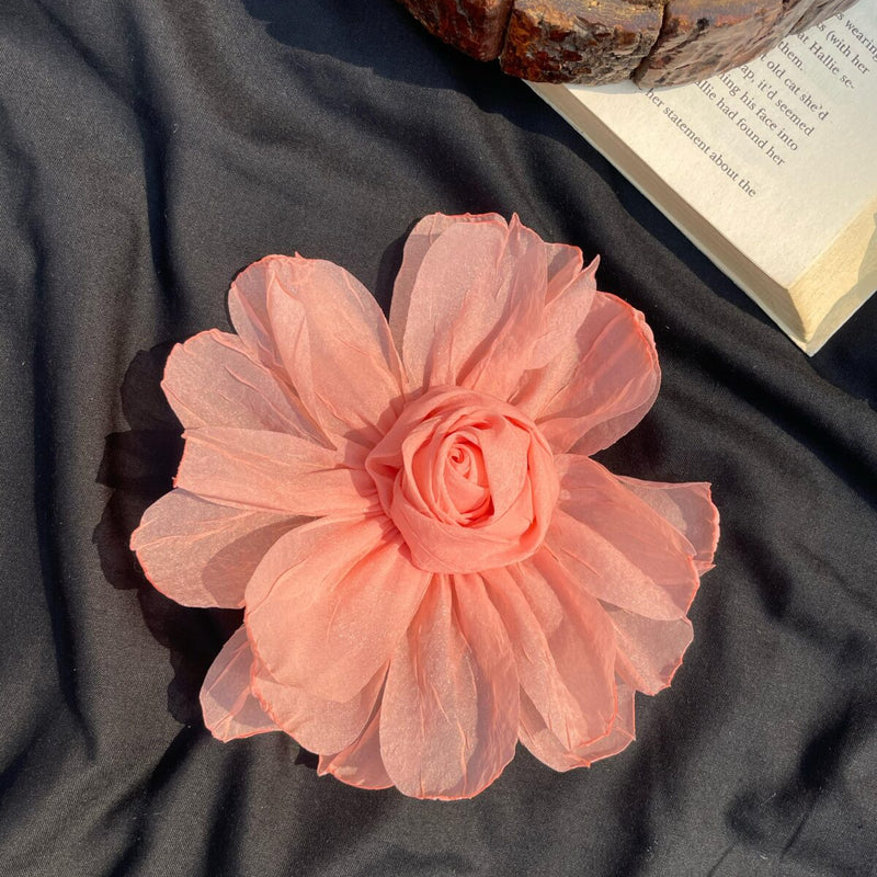Flower Bow Clip