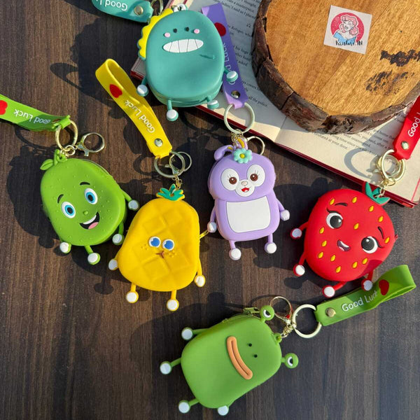 Fruity Keychain Pouches
