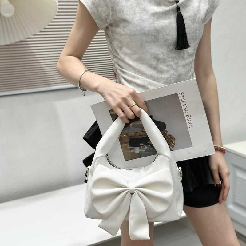 Bow Bag with Wide Strap