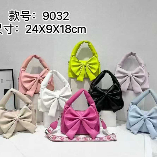 Bow Bag with Wide Strap