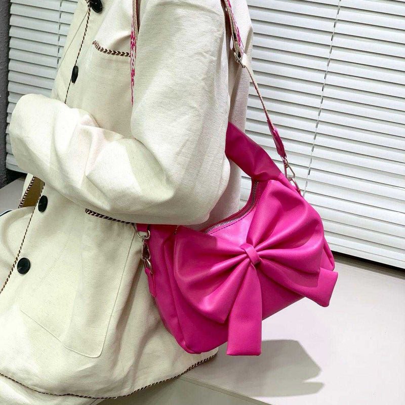 Bow Bag with Wide Strap