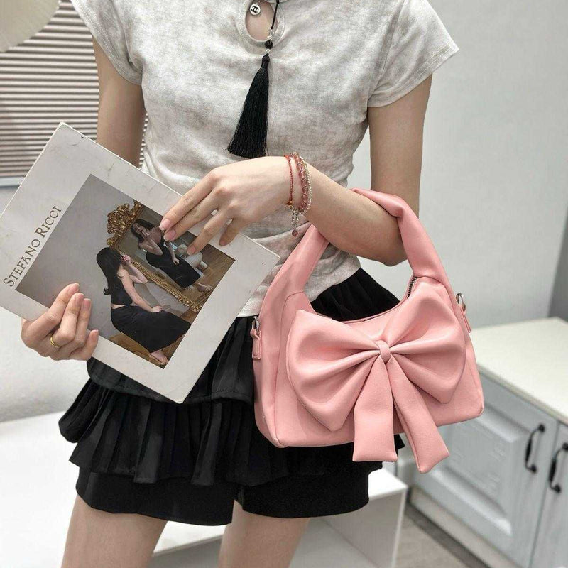 Bow Bag with Wide Strap