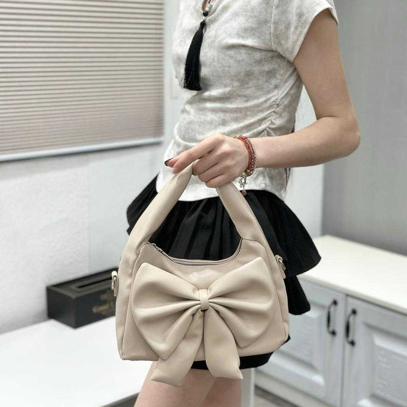 Bow Bag with Wide Strap