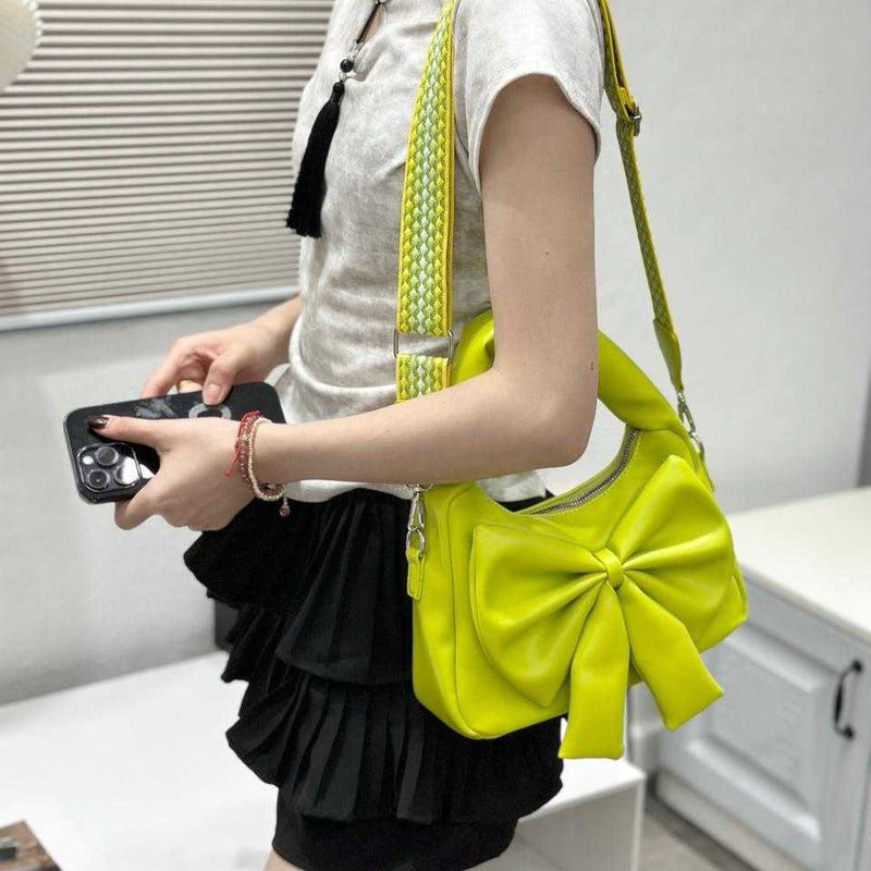 Bow Bag with Wide Strap