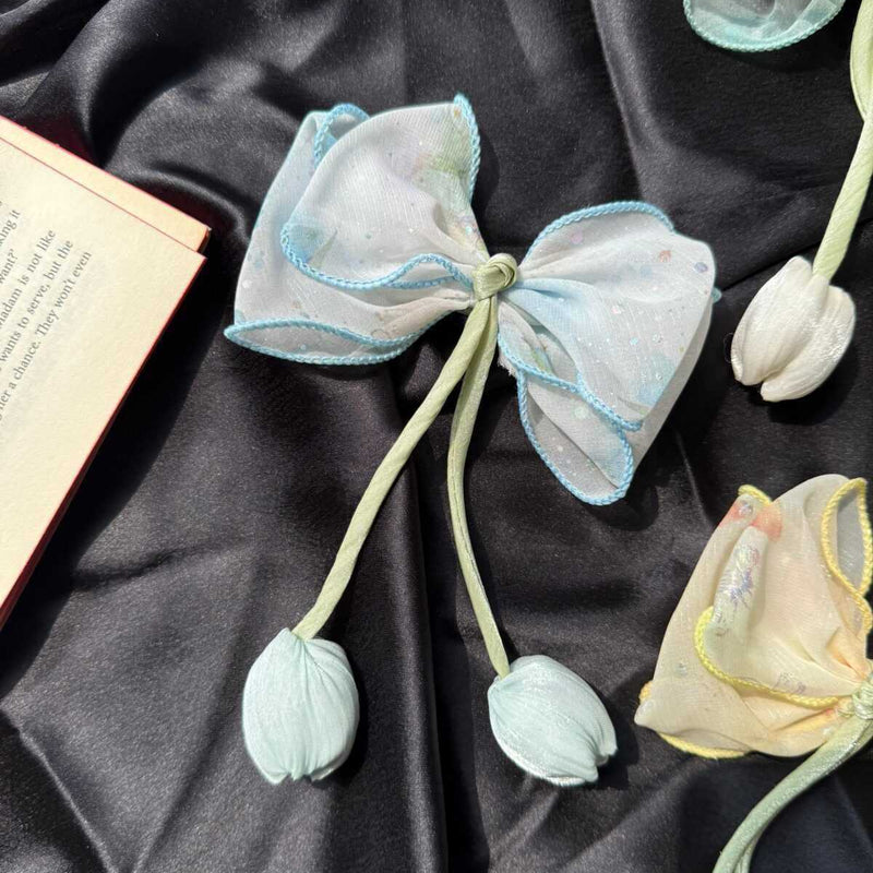 Ruffle Tulip Bows