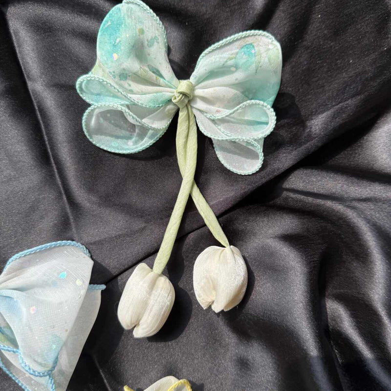 Ruffle Tulip Bows