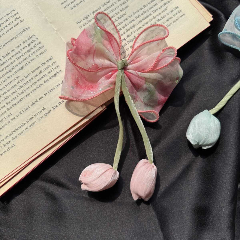 Ruffle Tulip Bows