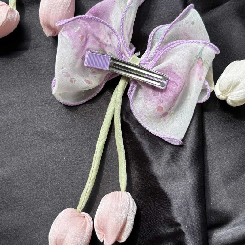 Ruffle Tulip Bows