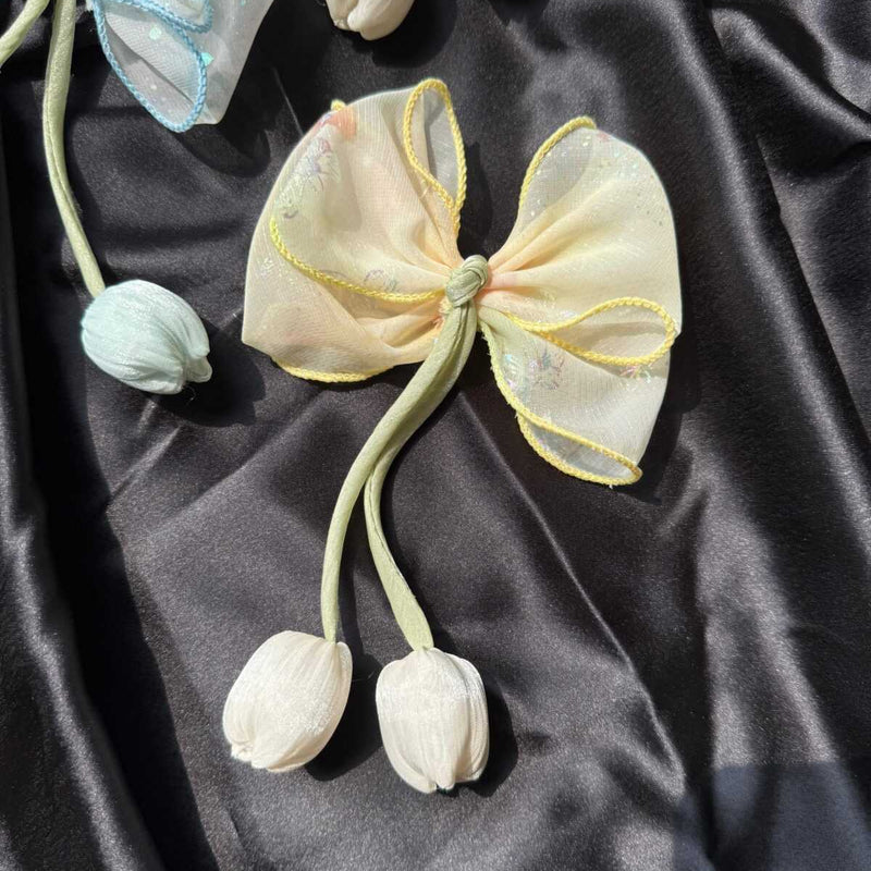 Ruffle Tulip Bows