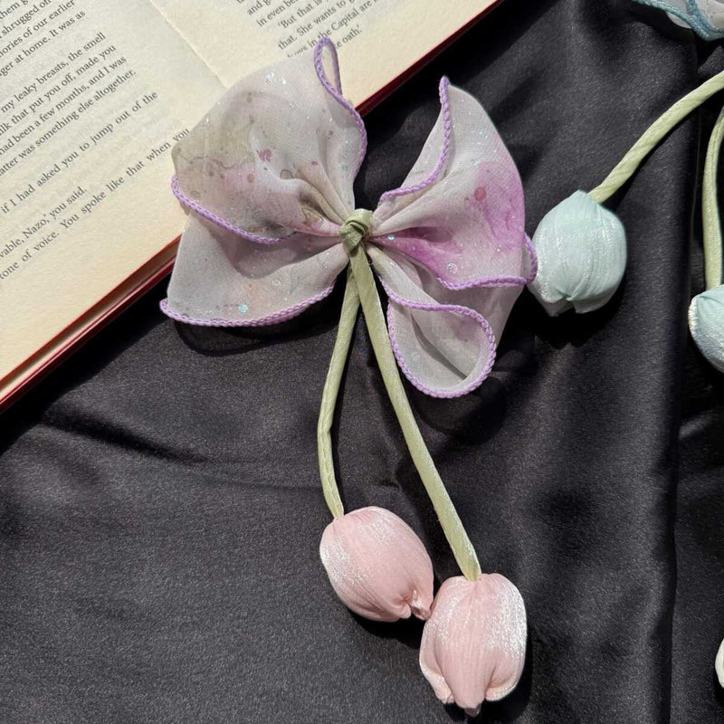 Ruffle Tulip Bows
