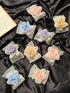 Rose Clip on Bows