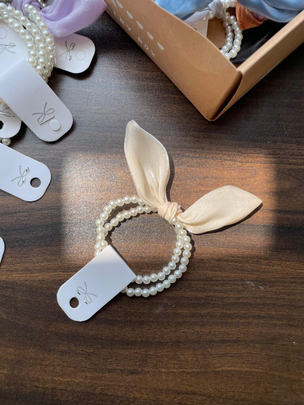 Bow Pearl Rubber bands