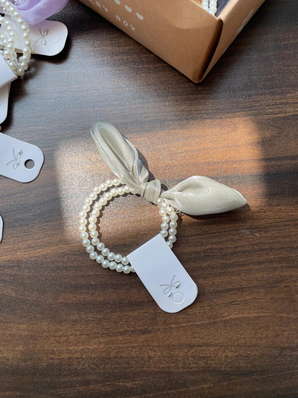 Bow Pearl Rubber bands