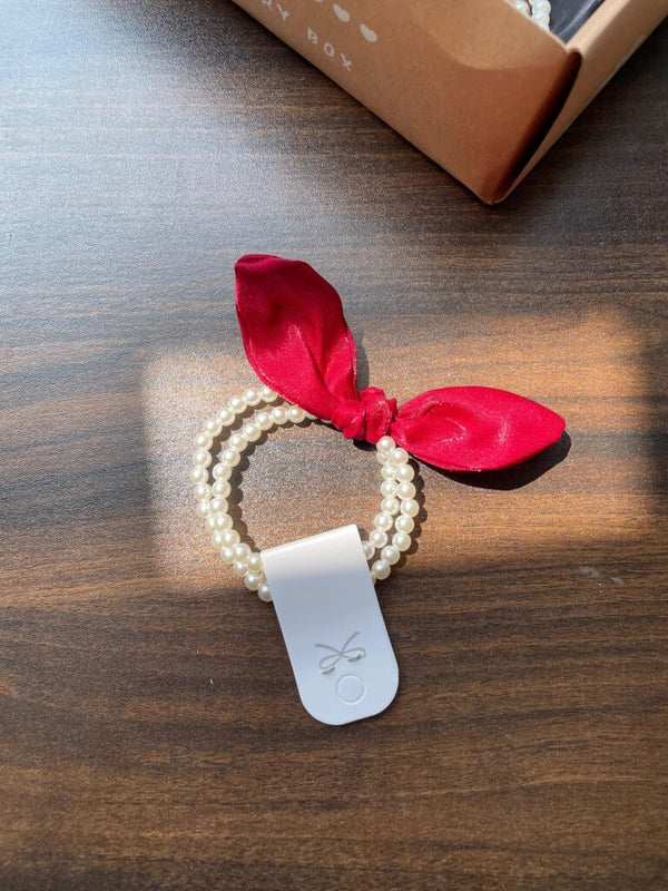 Bow Pearl Rubber bands