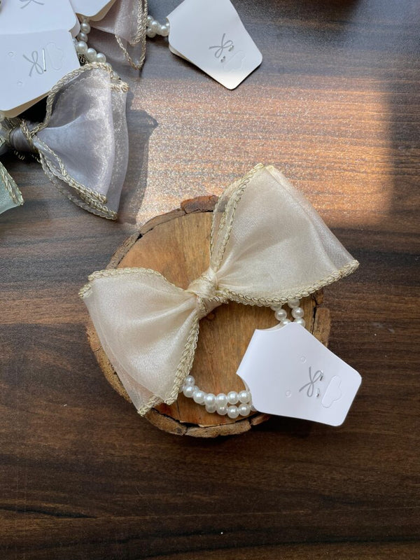 Bow Pearl Rubber bands