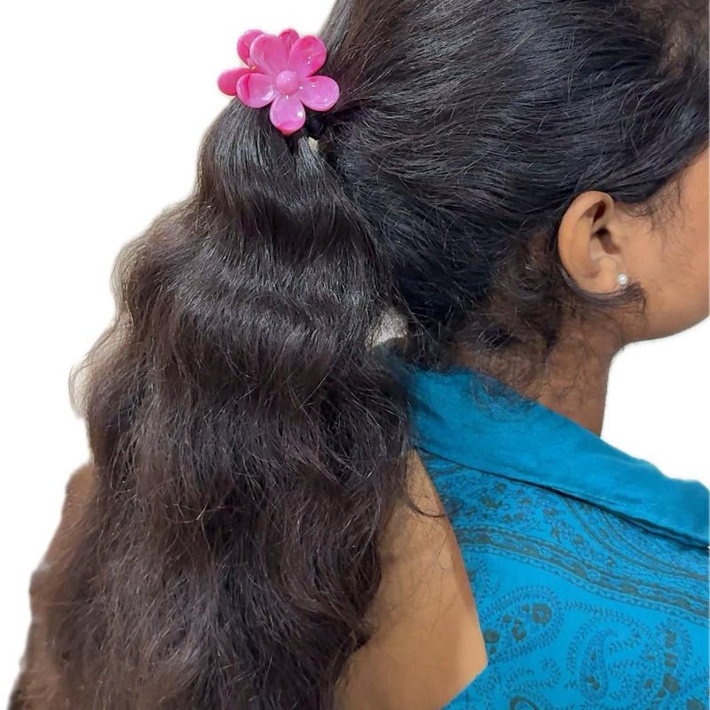 Mini Flower Claw Clip