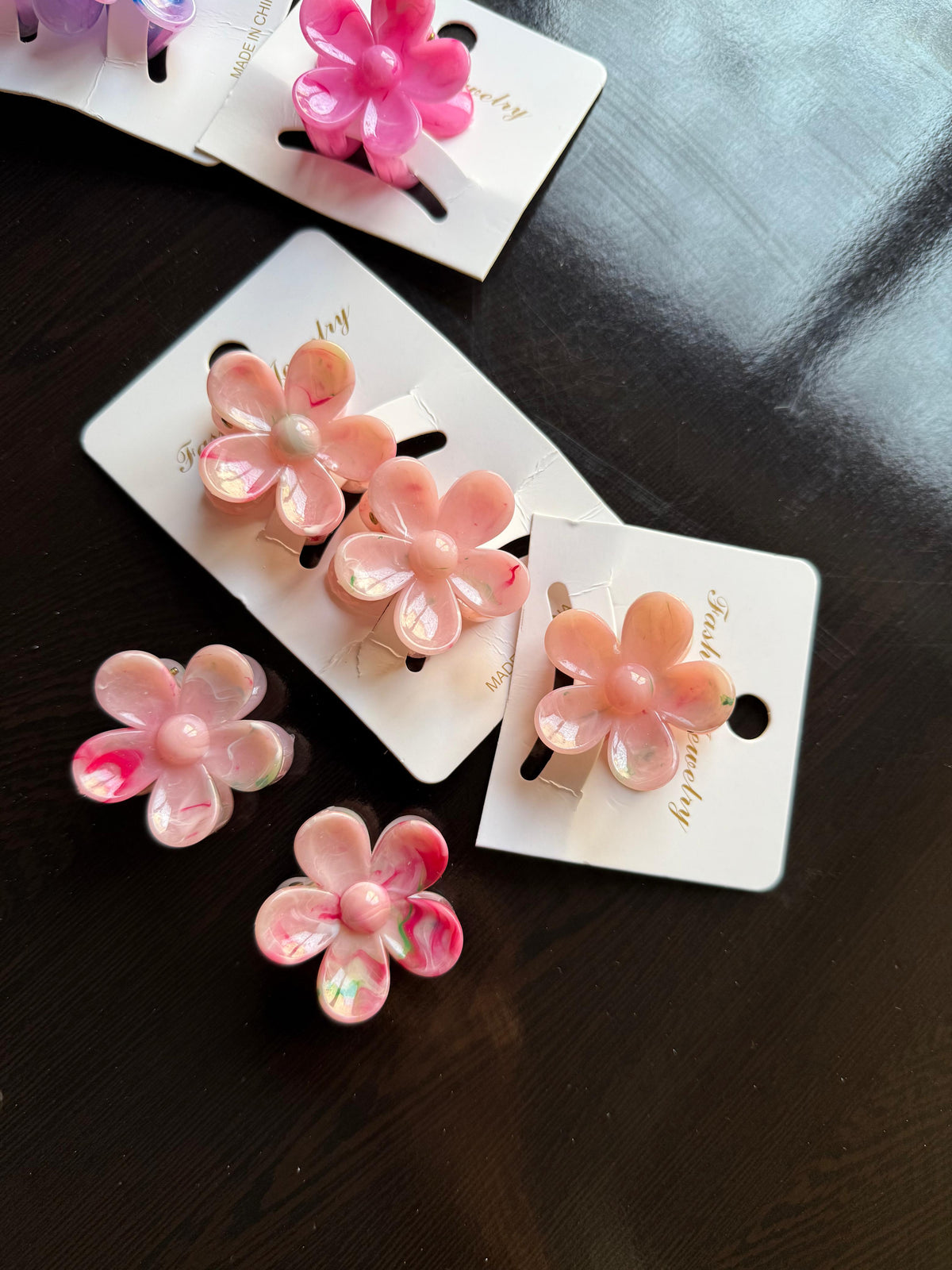 Mini Flower Claw Clip