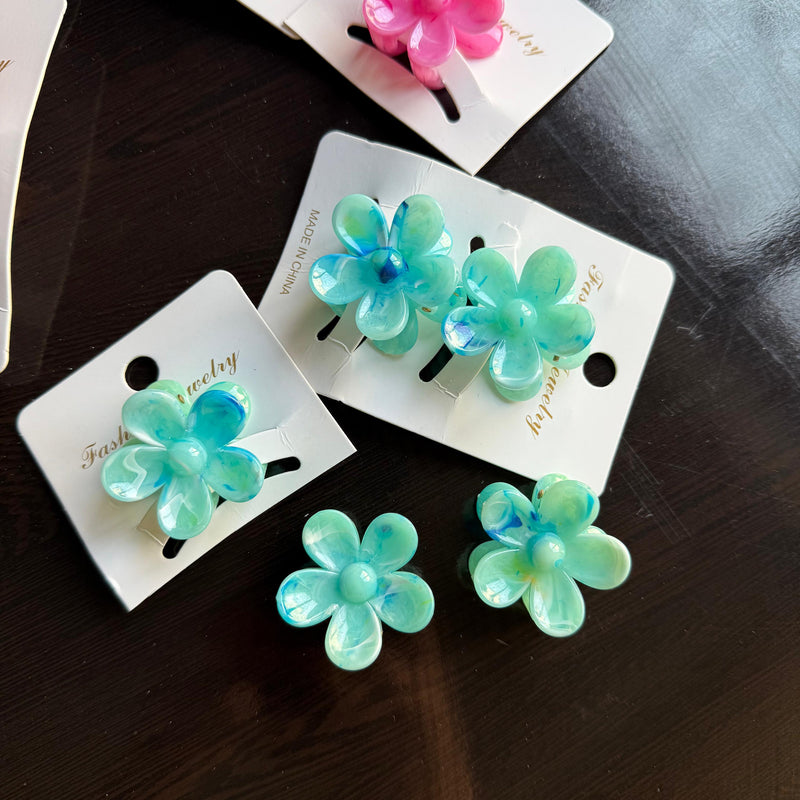 Mini Flower Claw Clip
