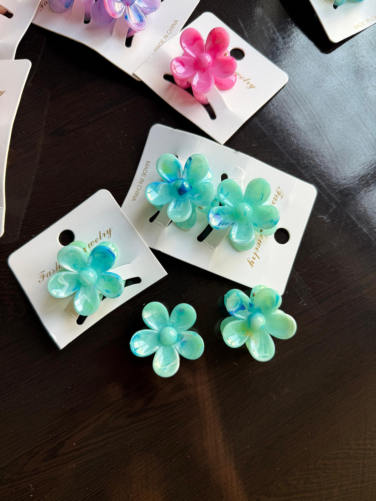 Mini Flower Claw Clip