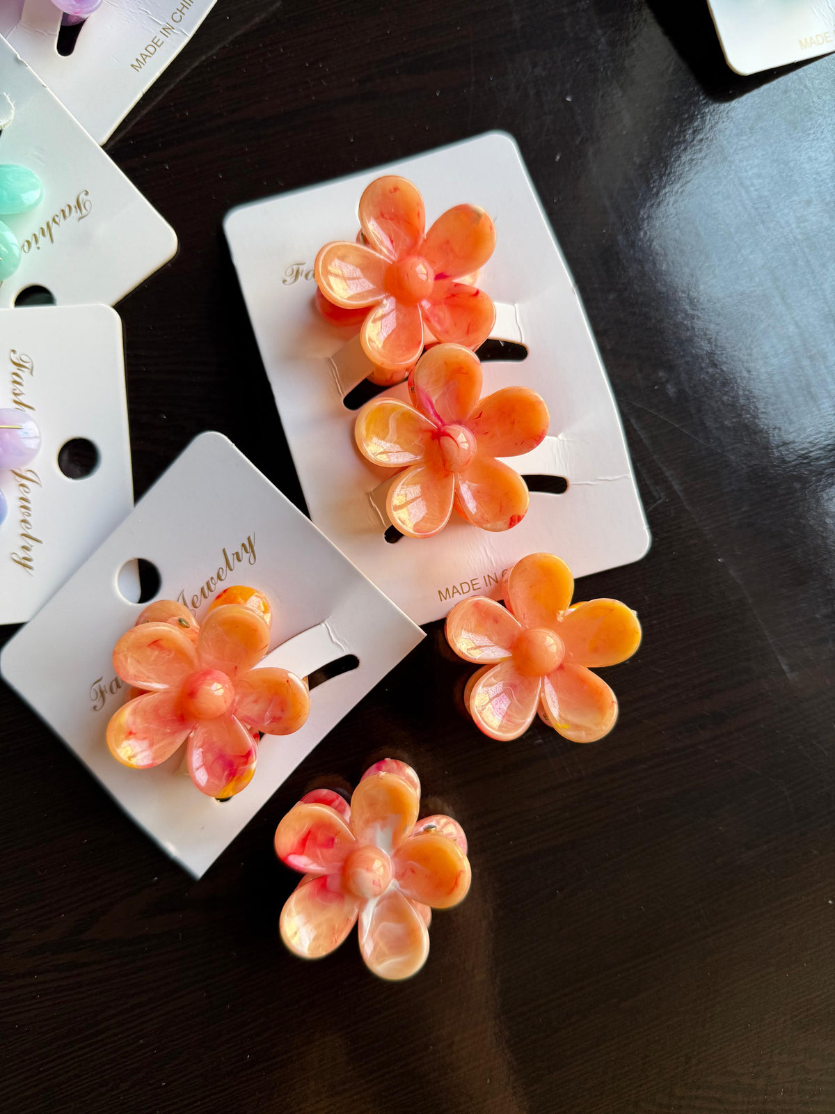 Mini Flower Claw Clip