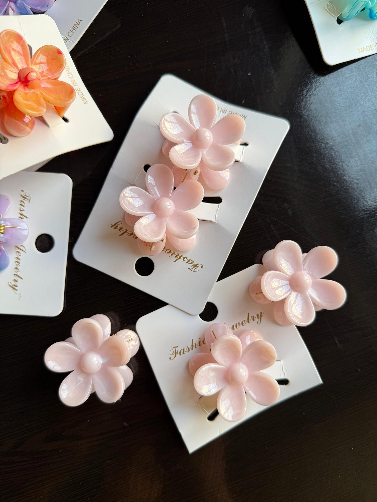 Mini Flower Claw Clip
