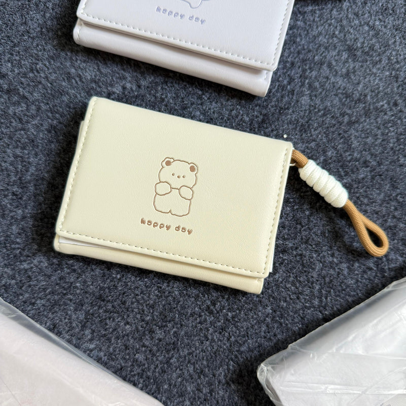 Bear Trifold Wallet
