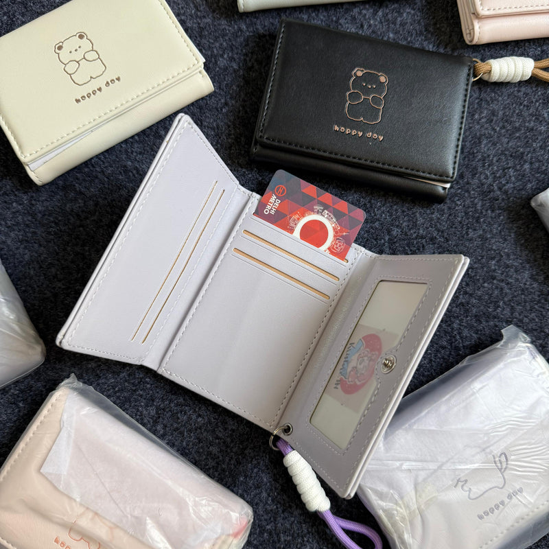 Bear Trifold Wallet