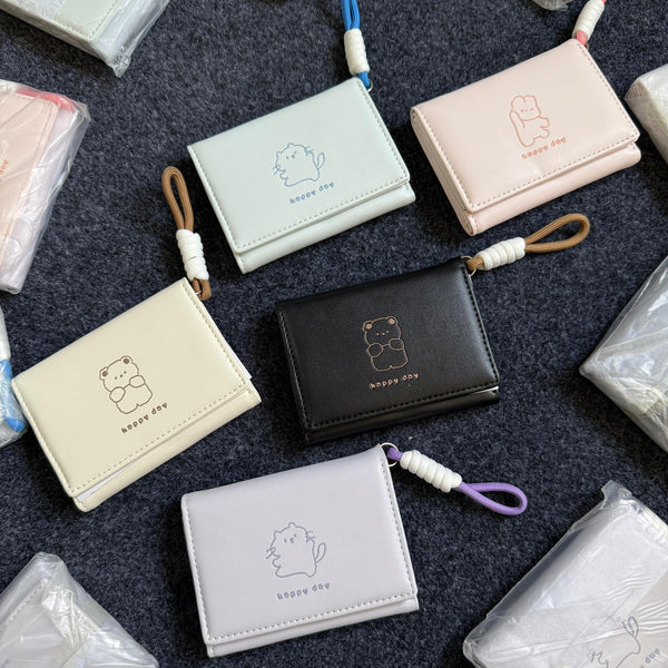 Bear Trifold Wallet