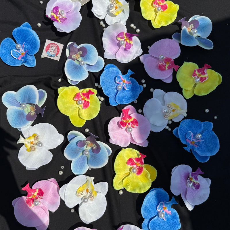 Orchids Hair pins