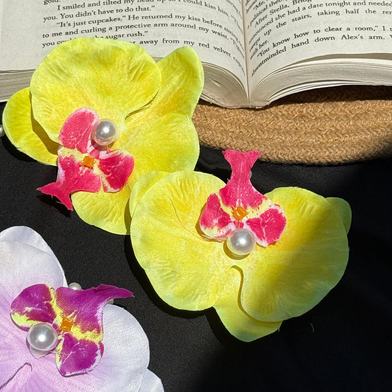 Orchids Hair pins