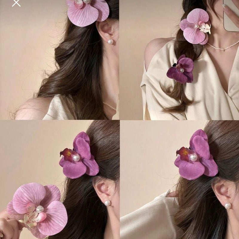 Orchids Hair pins