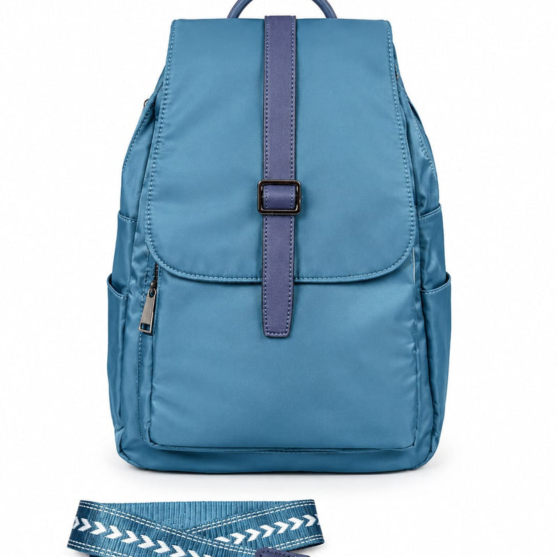 Wide Strap Spacious Backpack