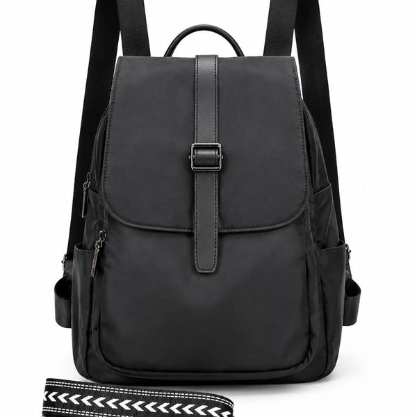 Wide Strap Spacious Backpack