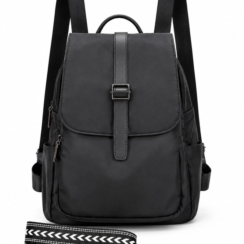Wide Strap Spacious Backpack